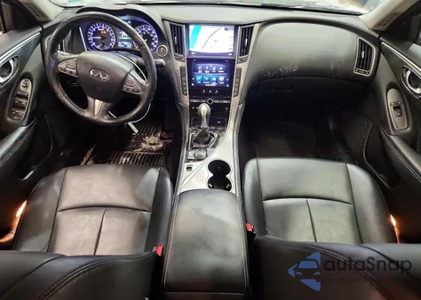 2015 Infiniti Q50 Base from USA, damaged, VIN JN1BV7AR3FM417729